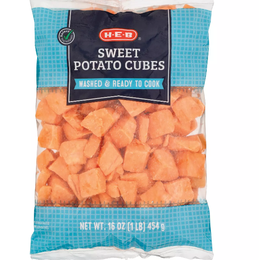 H‑E‑B Fresh Sweet Potato Cubes