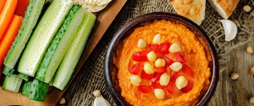 Roasted Red Pepper Hummus