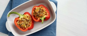 Quinoa Stuffed Bell Peppers