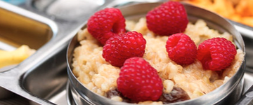 Maple Vanilla Brown Rice Pudding