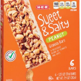H‑E‑B Select Ingredients Sweet & Salty Peanut Granola Bars