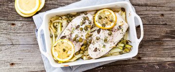 Baked Lemon-Butter Fish