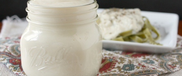 Roasted Garlic Cauliflower Alfredo Sauce