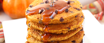 Pumpkin Chocolate Chip Pancakes