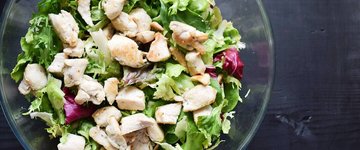 Crunchy Maple Mustard Chicken Salad