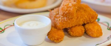 Baked Crunchy Fish Sticks