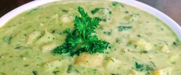 Green Potato Soup