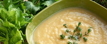 Celery Root and Parsnip Soup