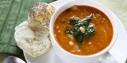 Low-FODMAP  Vegetable Soup with Quinoa