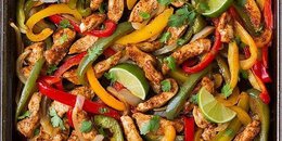 Sheet Pan Chicken Fajitas