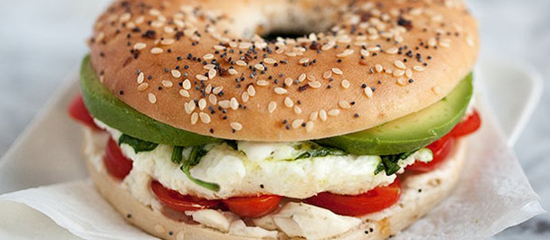 Microwave Egg and Vegetable Breakfast Sandwich - MealGarden