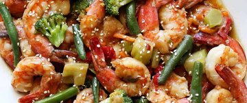 Garlic Shrimp Stir Fry