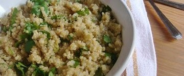 Cleansing Lime Quinoa Dish