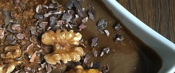 Double Chocolate Black Bean Brownie Smoothie Bowl