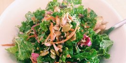 Fresh Kale and Slaw Salad 