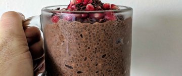 Overnight Chocolate Chia Pudding
