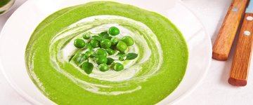 Simple Pea & Mint Soup