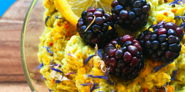 Coconut Lemon & Turmeric Chia Pudding