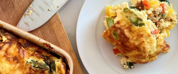 Low FODMAP Crustless Quiche