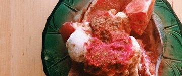 Spiced Grapefruit Yogurt Bowl