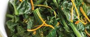 Spinach with Orange