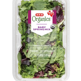 H‑E‑B Organics Baby Spring Mix - Texas-Size Pack