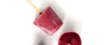 Cherry Almond Popsicles