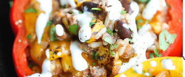 Slow Cooker Stuffed Peppers