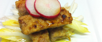 Crispy Tuna Tenders with a Vanilla Twist