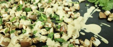Roasted Tahini Eggplant