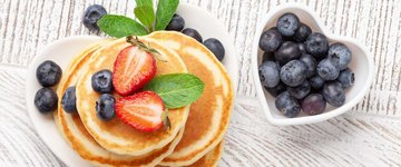 Oat Cinnamon Pancakes