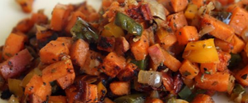 Savory Turkey & Sweet Potato Hash