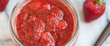 Strawberry Ginger Chia Jam