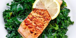 Wild Salmon with Buttered Kale (Bulletproof)