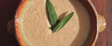 Jerusalem Artichoke and Leek Soup