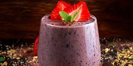 Chocolate Banana Berry Protein Shake