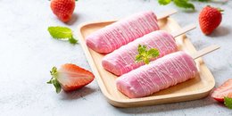 Strawberry Shortcake Ice Cream Bars