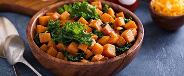 Black Bean, Sweet Potato, and Kale Tacos