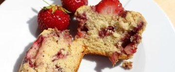 Sinful Strawberry Muffins