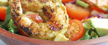 Grilled Shrimp Salad