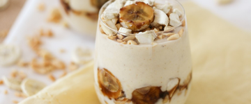 Banana Peanut Butter Protein Pudding