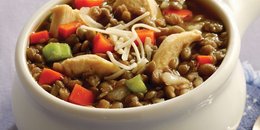 Savory Lentil Chicken & Vegetable Soup