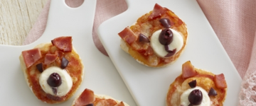 Teddy Bear Pizzas