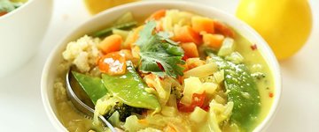Coconut Curried Veggies