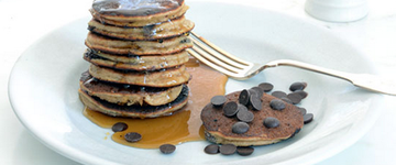 Banana Chocolate Chip Pancakes