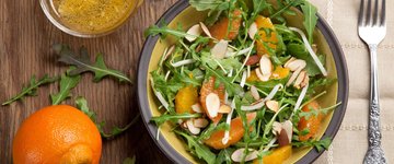 Spring Herb Salad with Almonds