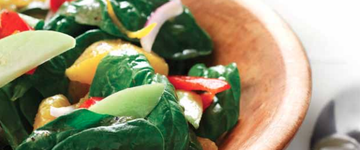 Crisp Salad with Chayote and Orange