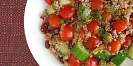 Cranberry Walnut Quinoa Salad