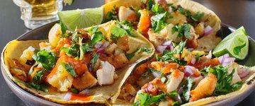 Shrimp Tacos with Pineapple Salsa