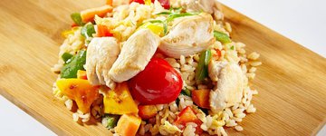15-Minute Meal Prep Chicken & Rice Bowls